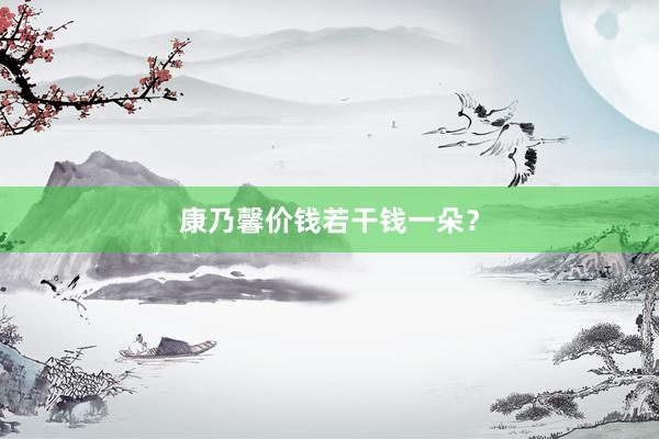 康乃馨价钱若干钱一朵？
